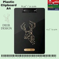PLASTIC CLIPBOARD A4 SIZE WITH DESIGN