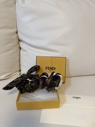 FENDI 經典 FF Logo 髮圈