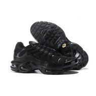 【Hot sale】nike Air Max TN plus txt MEN'S running shoes Black