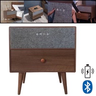 Coya Cozy Nordic Style Smart Music Subwoofer Bedside Drawer Table c/w Bluetooth Speaker And Wireless