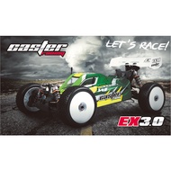 Caster Racing NEW EX3.0 1/8 EP Hobbywing brushless motor 4268 2100kv, 120A waterproof ESC  4WD 80KM 