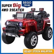 [Segotoys] 12V Electric Super Jeep 2 Seater Kids Ride On Big Baby 4WD Off Road Mainan Kereta Elektri