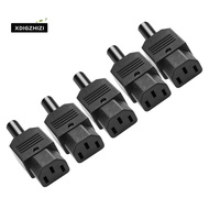 5PCS IEC C13 Power Plug Connector C13 Female Plug Power Adapter Connector 3 Pin Power Socket 250V 10