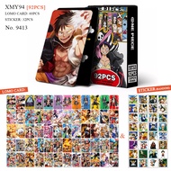 Lomo Card Anime One Piece 92pcs  Anime One Piece Cosplayer Photo Card
