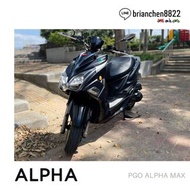 PGO ALPHA 標價為手續費  可分期 免保人 免頭款 強力過件 0元交車 二手 機車 中古 速可達 檔車