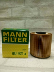 กรองน้ำมันเครื่อง  BMW  Series 3  E36  ( 1990 - 1998 )  รุ่น 316i, 318i   Mann  Filter HU 921x / HU921x