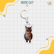 [MEME CAT VER. 4] KEYCHAIN AKRILIK/GANTUNGAN KUNCI AKRILIK/GANTUNGAN KUNCI MEME CAT VERSI 4 / AKKSOS