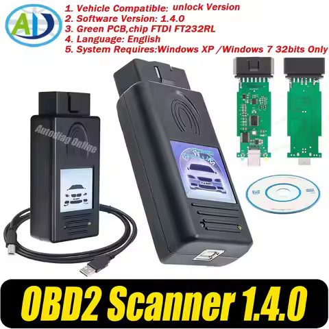 OBD2 Scanner Tool For E38 E39 E46 E53 E83 E85 Serie3 5 7 X5 X7 V1.4.0 Unlocked Code Reader OBD2 Diag