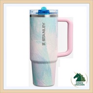30 Oz Stanley 史丹利 ProTour Flip Straw Tumbler 隨行杯 30安士|真空保溫 | Thermos |防漏蓋|第二代不鏽鋼真空隔熱隨行杯|海玻璃羽粉紅色