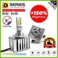 D-Series 6000K LED Headlight D1S D2S/R D3S D4S/R Car Lights