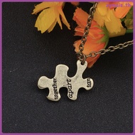 Friends Necklace Pendant Friendship Jigsaw Puzzle Fashion Name 6 Pcs  zymais
