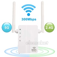 WiFi amplifier pro / wifi repeater ตัวขยายสัญญาณ wifi 300Mbps ตัวกระจายสัญญาณ 2.4GHz wifi extender