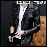 【High Quality】❀ Jaket Lelaki Quality Cotton Jacket jacket men's leather jacket men's clothing Fall/W