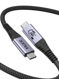 240W USB 4 Cable 40Gbps for Thunderbolt 4 Cable [USB-IF Certified] Support 8K Video, PD 3.1 Fast Cha