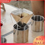Foldable Coffee Dripper Holder Outdoor Camping Coffee Filter Drip Cone Rack