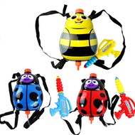 Super Soaker Backpack Pressure Squirt Pool Toy Guns Funny Water Gun Toys Kids Cute Ladybird Outdoor
