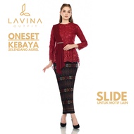 Lavina – Aurel Premium Shawl Blouse Kebaya Set – Suitable for Graduation, Party, & Formal Events
