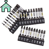 OTUINSG Magnetic Impact Bit, Cross/Hexagonal/Torx with Bit Holder Screwdriver Bit Set, Durability Ma