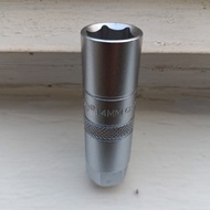MATA Tekiro 14mm DR.3/8 Spark Plug Socket Bit Tekiro Spark Plug 14mm