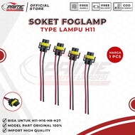 Foglamp Cable Socket - H11 / H16 / H8 / H27 Lamp Socket - H11 FEMALE