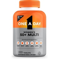 One A Day Multivitamin for Women 50 and Over Tablets, Womens Multivitamin 50 plus with Vitamins D, C