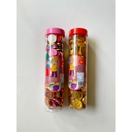 Chocolate Gold coin Rainbow Ramadhan Eid chocolate coin dollar euro chocolate tube