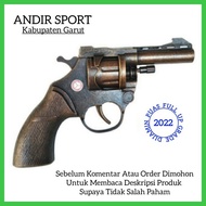 EDISI 2022 :Mainan Anak Super Cap Gun Revolver BH-32 Bahan Full Metal (Dompis/Doblis)
