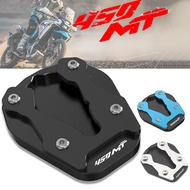 For CFmoto 450MT 2024 450 MT CNC Kickstand Extension Side Stand Shoes cfmoto 450mt accessories