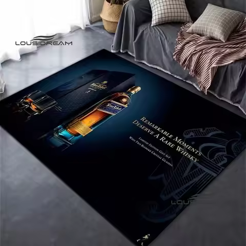 Mat bedroom living room Johnnie Walker whisky carpet and rug modern bar living room bedroom Large ar