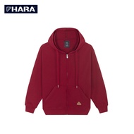 Hara เสื้อหนาวสวมหัว สกรีน Hara Classic มีซิบหน้า J-9911429 (เลือกไซส์ได้)