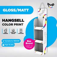 Bundle Pack Hangsell Box Board Lamm on E Flute [Matte/Gloss] Kotak Seni Papan Lam E Flute