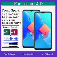 For Tecno Spark 5 / 5 Pro / 5 Air / 6 /6 Go / 6 Air / 7 / 7T / 7P / 7 Pro / 8 /8C / 8P / 8T / 8 Pro 
