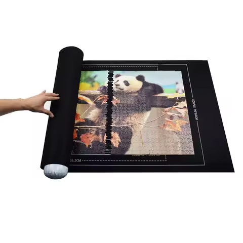 Puzzles Pad Jigsaw Roll Felt Mat Playmat Puzzles Blanket For Up To 3000 Pcs Puzzle Accessories New P