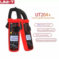 UNI-T UT204+  คลิปแอมป์ แคล้มป์มิเตอร์ดิจิตอล AC/DC 600A 600V ของแท้ สินค้าพร้อมส่ง