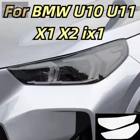 For BMW U10 U11 X1 X2 Ix1 2023 Automobile Headlight TPU Protective Film Scratch-resistant Wear-resis