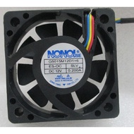 NONOISE G5015M12D1+6 12V 0.200A Car Audio Cooling Fan5015