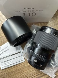 極新 99% Fujifilm GF 110mm F2 GF110 for GFX