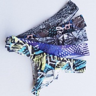 Sexy Briefs Men Underwear U Convex Printed Low Rise Underpants Seluar Dalam Lelaki