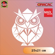 Cutting Sticker Owl Owl Oracal material