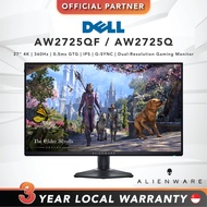 Dell Alienware AW2725QF / AW2725Q  | 27" 4K  UHD | 180Hz / 240Hz | 0.5ms GTG | NVIDIA G-SYNC | Gamin