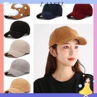 LA Corduroy Baseball Cap Vintage Women Men Outdoor Adjustable