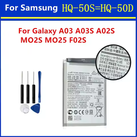 5000mAh Replacement Mobile Phone Batteries HQ-50SD HQ-50S For Samsung Galaxy A03 A03S A02S M02S M025