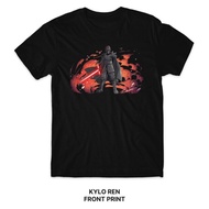 Kylo Ren| Star Wars T-Shirt Series (Singapore 3-5 Days Delivery) Empire White & Black Front Print Cr