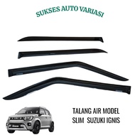 SUZUKI CAR WATER GUTTER IGNIS SLIM MODEL ACRYLIC MATERIAL