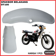 Yamaha Dt100 Rear Mudguard DT 100 White