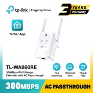 TP-Link TL-WA860RE - 300Mbps Wi-Fi Range Extender with AC Passthrough
