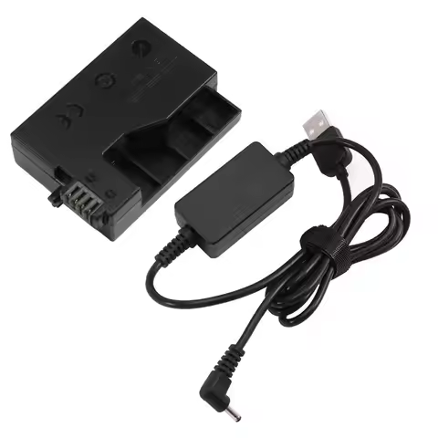 ABKN-DR-E8 LP-E8 Dummy Battery 5V USB Power Adapter Cable For Canon EOS Rebel T2i T3i T4i