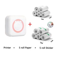 Mini portable na thermal printer na walang tinta na C15 wireless Bluetooth label photo printing 57mm
