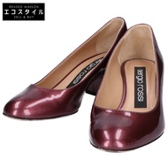 Sergio Roshi [成色良好] 5253 漆皮粗跟鞋 36碼