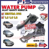 FIS GMB Original Water Pump Nissan Sentra N16 1.5 1.6 1.8 GWN-73A 21010-4M526 21010-4M500 21010-F462